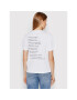 The Kooples Tricou FTSC25028K Alb Regular Fit - Pled.ro