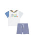 The Marc Jacobs Set tricou și pantaloni scurți W98167 Alb Regular Fit - Pled.ro