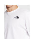 The North Face Longsleeve NF0A493L Alb Regular Fit - Pled.ro