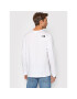 The North Face Longsleeve Simple Dome NF0A3L3B Alb Regular Fit - Pled.ro