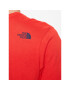 The North Face Tricou Easy NF0A2TX3 Roșu Regular Fit - Pled.ro