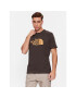 The North Face Tricou M S/S Easy Tee - EuNF0A2TX3KOT1 Maro Regular Fit - Pled.ro