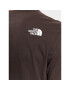 The North Face Tricou M S/S Easy Tee - EuNF0A2TX3KOT1 Maro Regular Fit - Pled.ro