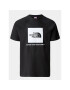 The North Face Tricou M S/S Raglan Redbox Tee - EuNF0A3BQOKY41 Negru Regular Fit - Pled.ro