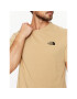 The North Face Tricou M S/S Simple Dome Tee - EuNF0A2TX5LK51 Bej Regular Fit - Pled.ro