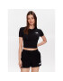 The North Face Tricou NF0A55AO Negru Cropped Fit - Pled.ro