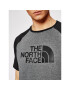 The North Face Tricou Raglan Easy Tee NF0A37FV Gri Regular Fit - Pled.ro