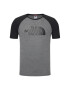 The North Face Tricou Raglan Easy Tee NF0A37FV Gri Regular Fit - Pled.ro