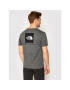 The North Face Tricou Red Box NF0A2TX2 Gri Regular Fit - Pled.ro