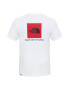 The North Face Tricou Redbox NF0A2TX2 Alb Regular Fit - Pled.ro