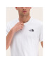 The North Face Tricou Simple Dome NF0A2TX5 Alb Regular Fit - Pled.ro