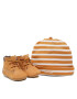 Timberland Ghete Crib Bootie With Hat TB09589R2311 Maro - Pled.ro