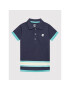 Timberland Tricou polo T25T03 S Bleumarin Regular Fit - Pled.ro