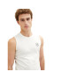 Tom Tailor Tank top 1037261 Alb Regular Fit - Pled.ro