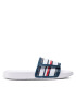 Tommy Hilfiger Șlapi Maxi Velcro Pool Slide T3B0-32272-1172 S Alb - Pled.ro