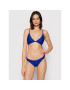 Tommy Hilfiger Bikini partea de jos Cheeky High Leg UW0UW02694 Bleumarin - Pled.ro