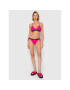 Tommy Hilfiger Bikini partea de jos Cheeky Side Tie UW0UW03096 Roz - Pled.ro