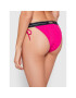 Tommy Hilfiger Bikini partea de jos Cheeky Side Tie UW0UW03096 Roz - Pled.ro