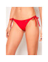 Tommy Hilfiger Bikini partea de jos String Side Tie UW0UW02071 Roșu - Pled.ro