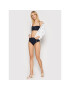 Tommy Hilfiger Bikini partea de sus Fixed UW0UW02908 Bleumarin - Pled.ro