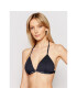 Tommy Hilfiger Bikini partea de sus Triangle Fixed UW0UW02708 Bleumarin - Pled.ro