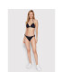 Tommy Hilfiger Bikini partea de sus Triangle UW0UW03323 Bleumarin - Pled.ro