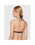 Tommy Hilfiger Bikini partea de sus Triangle UW0UW03323 Bleumarin - Pled.ro