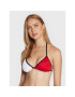 Tommy Hilfiger Bikini partea de sus Triangle UW0UW03354 Colorat - Pled.ro