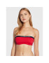 Tommy Hilfiger Bikini partea de sus UW0UW03352 Roșu - Pled.ro