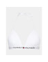 Tommy Hilfiger Bikini partea de sus UW0UW04109 Alb - Pled.ro