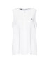 Tommy Hilfiger Bluză Abo Linen WW0WW32437 Alb Regular Fit - Pled.ro