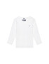 Tommy Hilfiger Bluză Boys Basic Cn Knit L KB0KB04141 Alb Regular Fit - Pled.ro