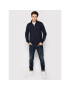 Tommy Hilfiger Bluză Branded Tape Zip Through MW0MW20314 Bleumarin Slim Fit - Pled.ro