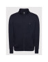 Tommy Hilfiger Bluză Branded Tape Zip Through MW0MW20314 Bleumarin Slim Fit - Pled.ro