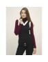 Tommy Hilfiger Bluză cu gât ZENDAYA Roll Neck WW0WW25501 Colorat Regular Fit - Pled.ro