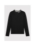 Tommy Hilfiger Bluză Essential KG0KG06311 D Negru Regular Fit - Pled.ro