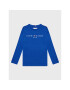 Tommy Hilfiger Bluză Essential KS0KS00202 M Bleumarin Regular Fit - Pled.ro