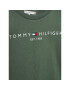 Tommy Hilfiger Bluză Essential KS0KS00204 D Verde Regular Fit - Pled.ro