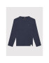 Tommy Hilfiger Bluză Essential Solid Rib KB0KB06880 D Bleumarin Regular Fit - Pled.ro