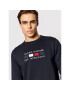 Tommy Hilfiger Bluză Four Flags MW0MW20133 Bleumarin Regular Fit - Pled.ro