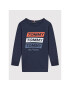 Tommy Hilfiger Bluză Fun Artwork KB0KB06952 D Bleumarin Regular Fit - Pled.ro