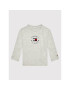 Tommy Hilfiger Bluză Heritage Logo KN0KN01360 Gri Regular Fit - Pled.ro