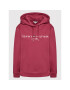 Tommy Hilfiger Bluză Hoddie WW0WW26410 Roz Regular Fit - Pled.ro