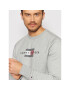 Tommy Hilfiger Bluză Lines Crewneck MW0MW20118 Gri Regular Fit - Pled.ro