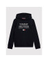 Tommy Hilfiger Bluză Logo KB0KB07027 D Bleumarin Regular Fit - Pled.ro