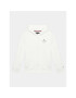 Tommy Hilfiger Bluză Logo KB0KB08233 Alb Regular Fit - Pled.ro