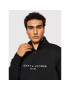 Tommy Hilfiger Bluză Logo Mockneck MW0MW20954 Negru Regular Fit - Pled.ro