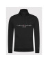 Tommy Hilfiger Bluză Logo Mockneck MW0MW20954 Negru Regular Fit - Pled.ro