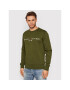 Tommy Hilfiger Bluză Logo MW0MW11596 Verde Regular Fit - Pled.ro