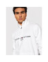 Tommy Hilfiger Bluză Logo MW0MW20954 Alb Regular Fit - Pled.ro